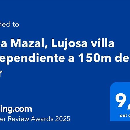 Casa Mazal, Lujosa Villa Independiente A 150M Del Mar Пилар де ла Горадада Экстерьер фото